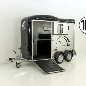 Cheval Liberte Pferdeanhänger Touring One 1,5er | Pullman-Fahrwerk | Frontausstieg | schwarz-Neu