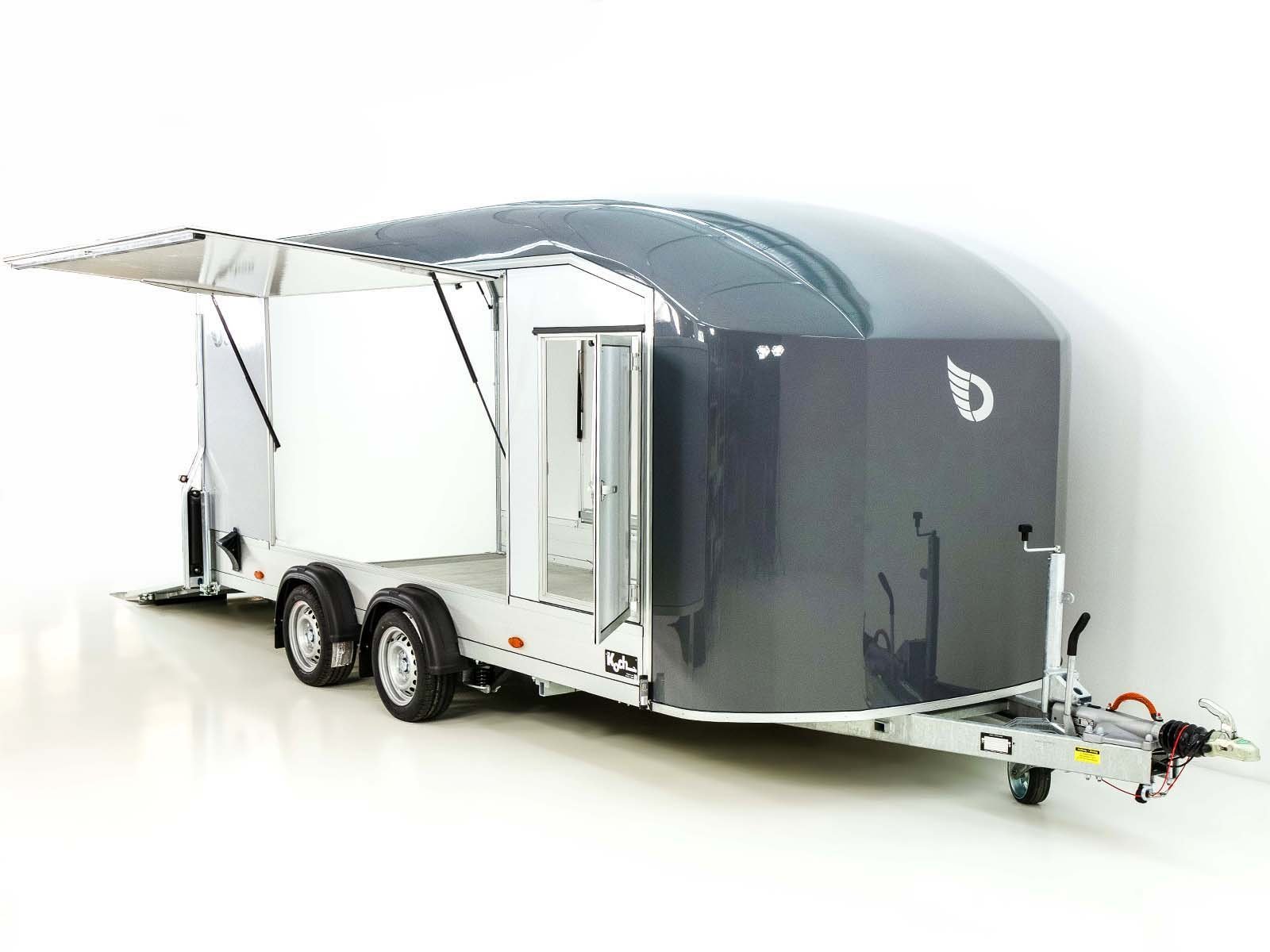 Debon Kofferanhänger Roadster C1000 200x500x200 cm 3,5t grau-Neu – Bild 5