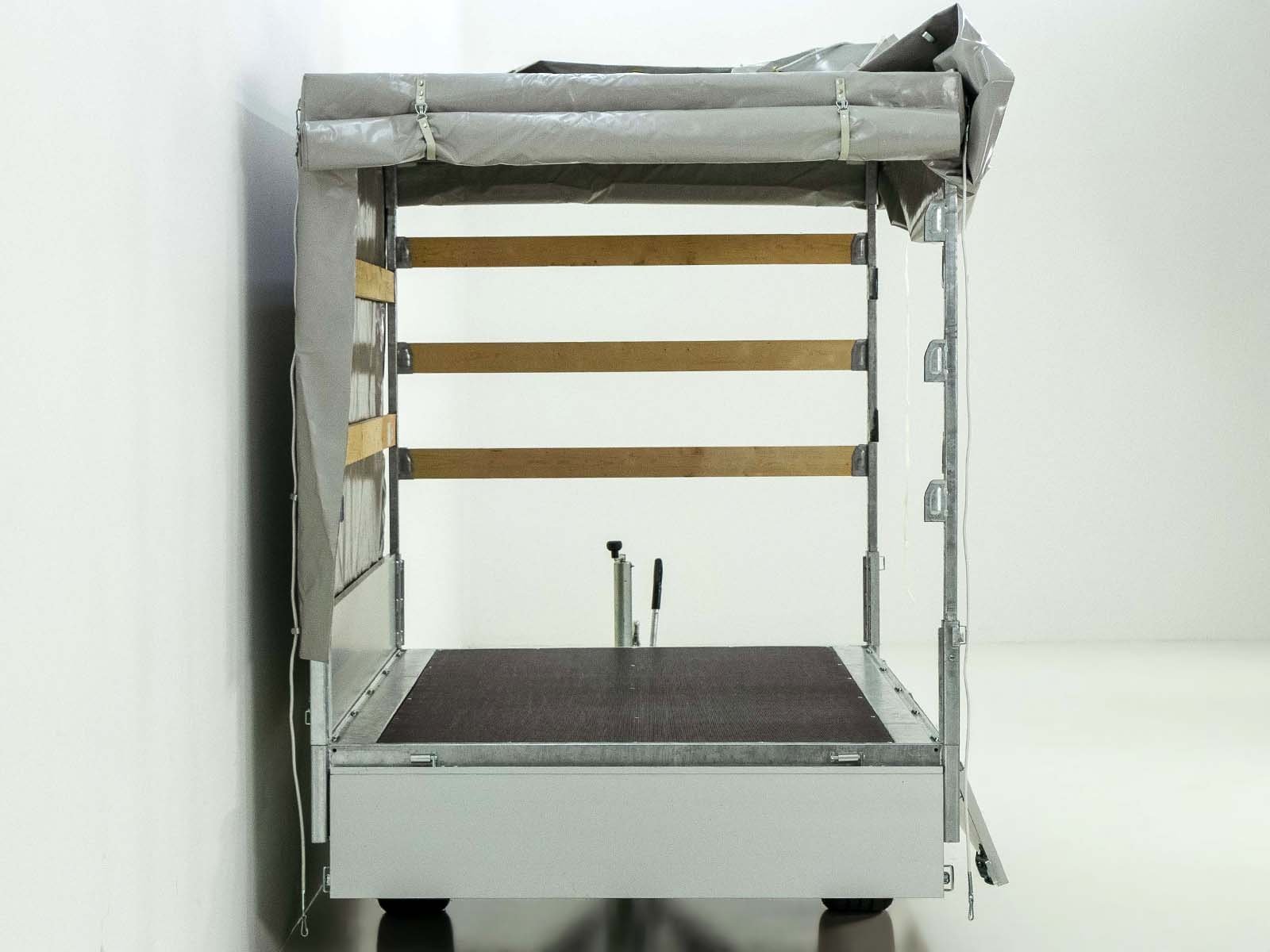 Eduard Hochlader Anhänger 2615 GE | 150×256 cm | 1,35t | Hochplane 160cm-Neu – Bild 4