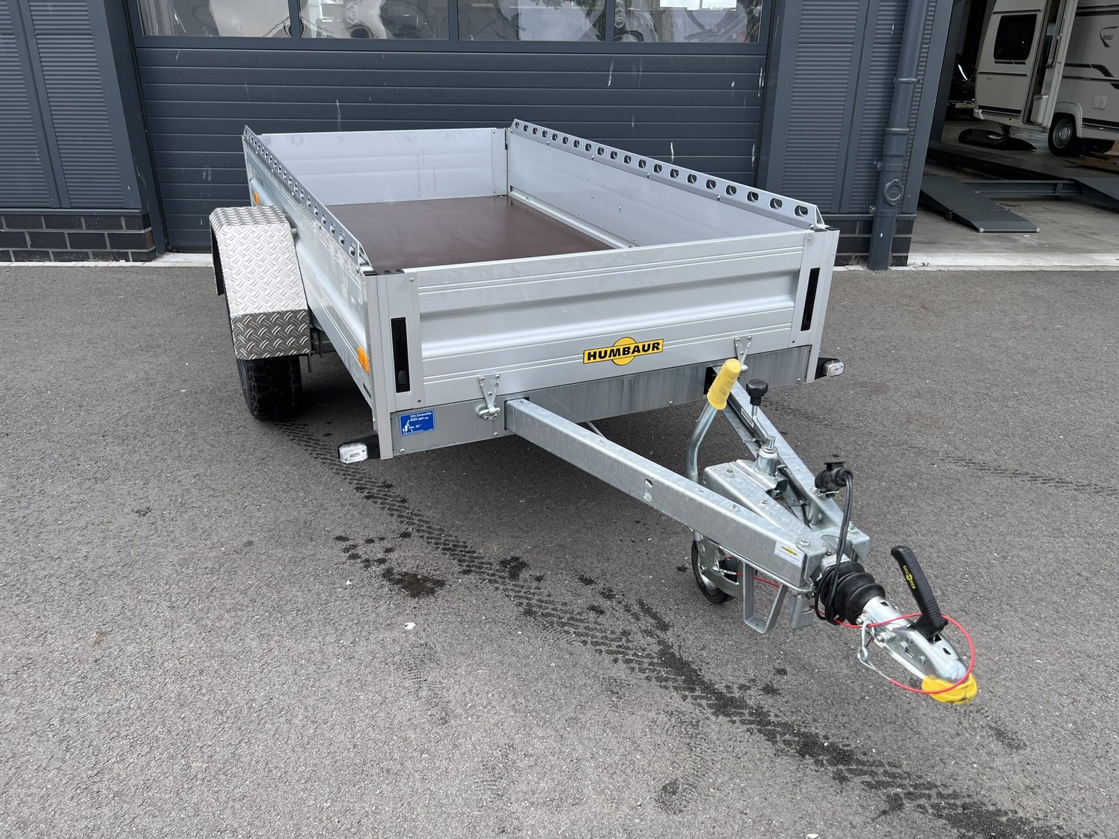 HUMBAUR HA132513 KV Kastenanhaenger klappbare Vorderwand Hochplane