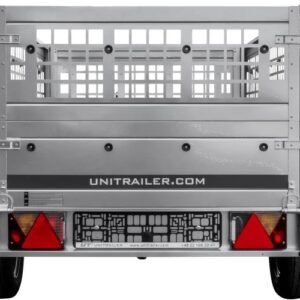 Leichter Anhaenger 200x106 UNITRAILER GARDEN 200 KIPP mit Gitterwaenden