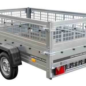 PKW-Anhaenger 230x125 UNITRAILER GARDEN 230 KIPP mit Gitterwaenden