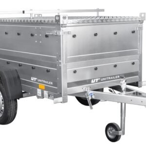 Unitrailer Anhaenger mit Deckel Garden Trailer 200 KIPP 200x106cm 750kg