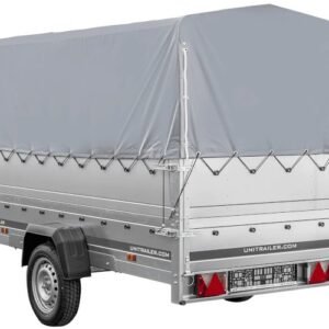 GARDEN TRAILER 264 KIPP mit Laubgitteraufsatz