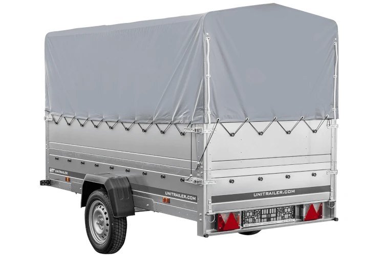 GARDEN TRAILER 264 KIPP mit Laubgitteraufsatz