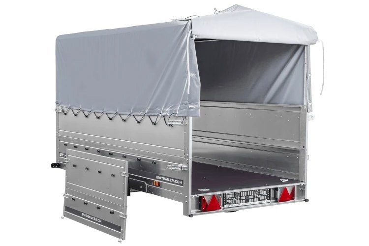 GARDEN TRAILER 264 KIPP mit Laubgitteraufsatz – Bild 3