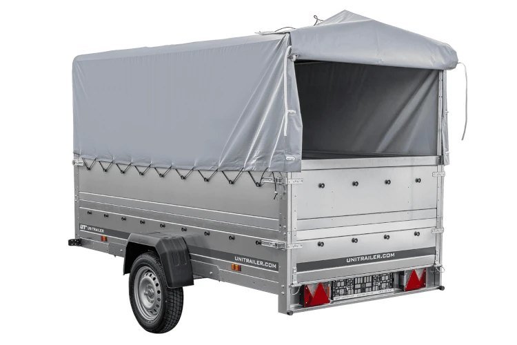 GARDEN TRAILER 264 KIPP mit Laubgitteraufsatz – Bild 4